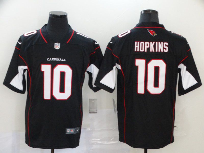 Men Arizona Cardinals #10 Hopkins Black Nike Limited Vapor Untouchable NFL Jerseys